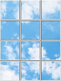 ���������� ��������� LED SKY (����,������) � ����� ������������ 3�4 ������